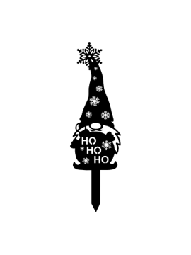 Christmas Gnome - HO HO HO