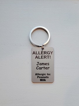 Allergy Alert Tag